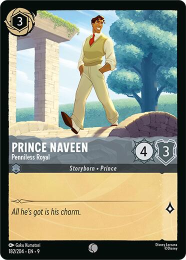 Prince Naveen - Penniless Royal (182/204) [Fabled] | Gamers Paradise