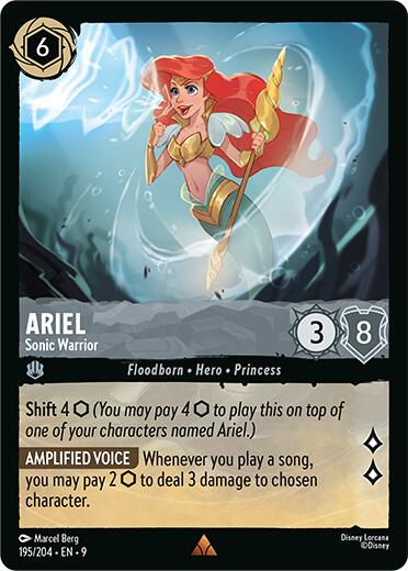 Ariel - Sonic Warrior (195/204) [Fabled] | Gamers Paradise