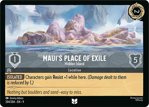 Maui's Place of Exile - Hidden Island (204/204) [Fabled] | Gamers Paradise