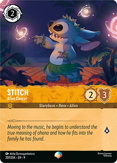 Stitch - Alien Dancer (Epic) (207/204) [Fabled] | Gamers Paradise