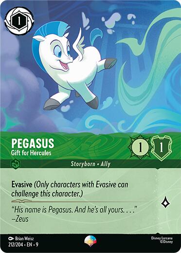Pegasus - Gift for Hercules (Epic) (212/204) [Fabled] | Gamers Paradise