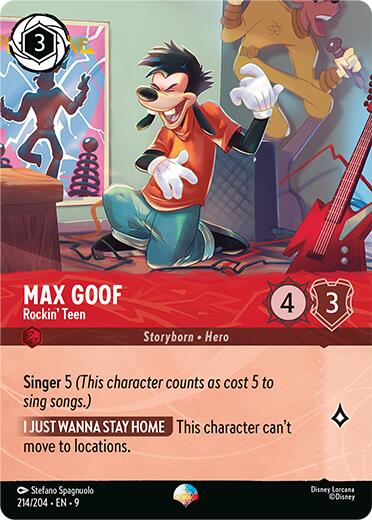 Max Goof - Rockin' Teen (Epic) (214/204) [Fabled] | Gamers Paradise