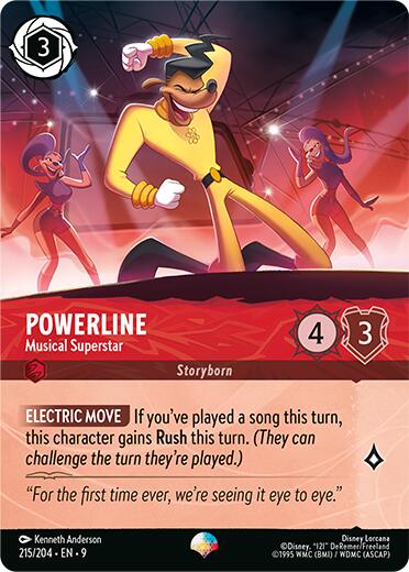 Powerline - Musical Superstar (Epic) (215/204) [Fabled] | Gamers Paradise