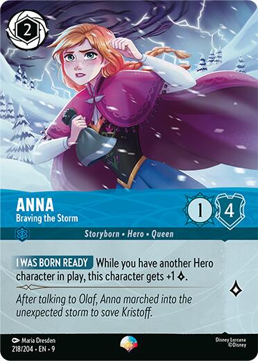 Anna - Braving the Storm (Epic) (218/204) [Fabled] | Gamers Paradise