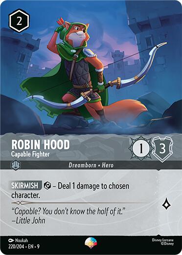 Robin Hood - Capable Fighter (Epic) (220/204) [Fabled] | Gamers Paradise