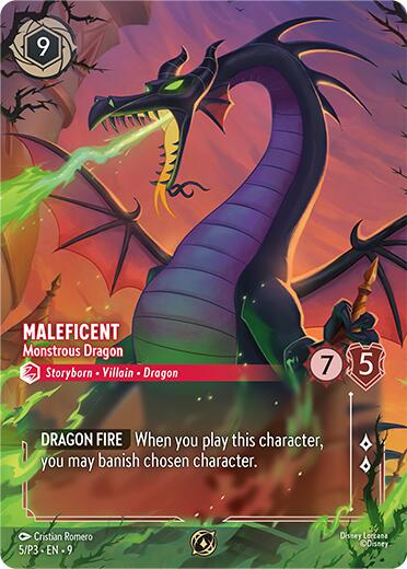 Maleficent - Monstrous Dragon (Store Championship) (5/P3) [Promo Cards] | Gamers Paradise