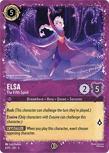 Elsa - The Fifth Spirit (6/P3) [Promo Cards] | Gamers Paradise