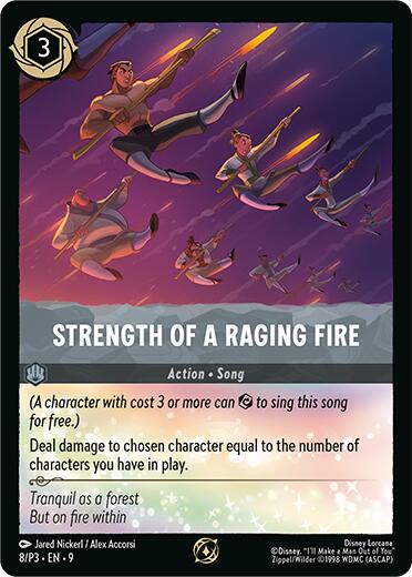 Strength of a Raging Fire (8/P3) [Promo Cards] | Gamers Paradise