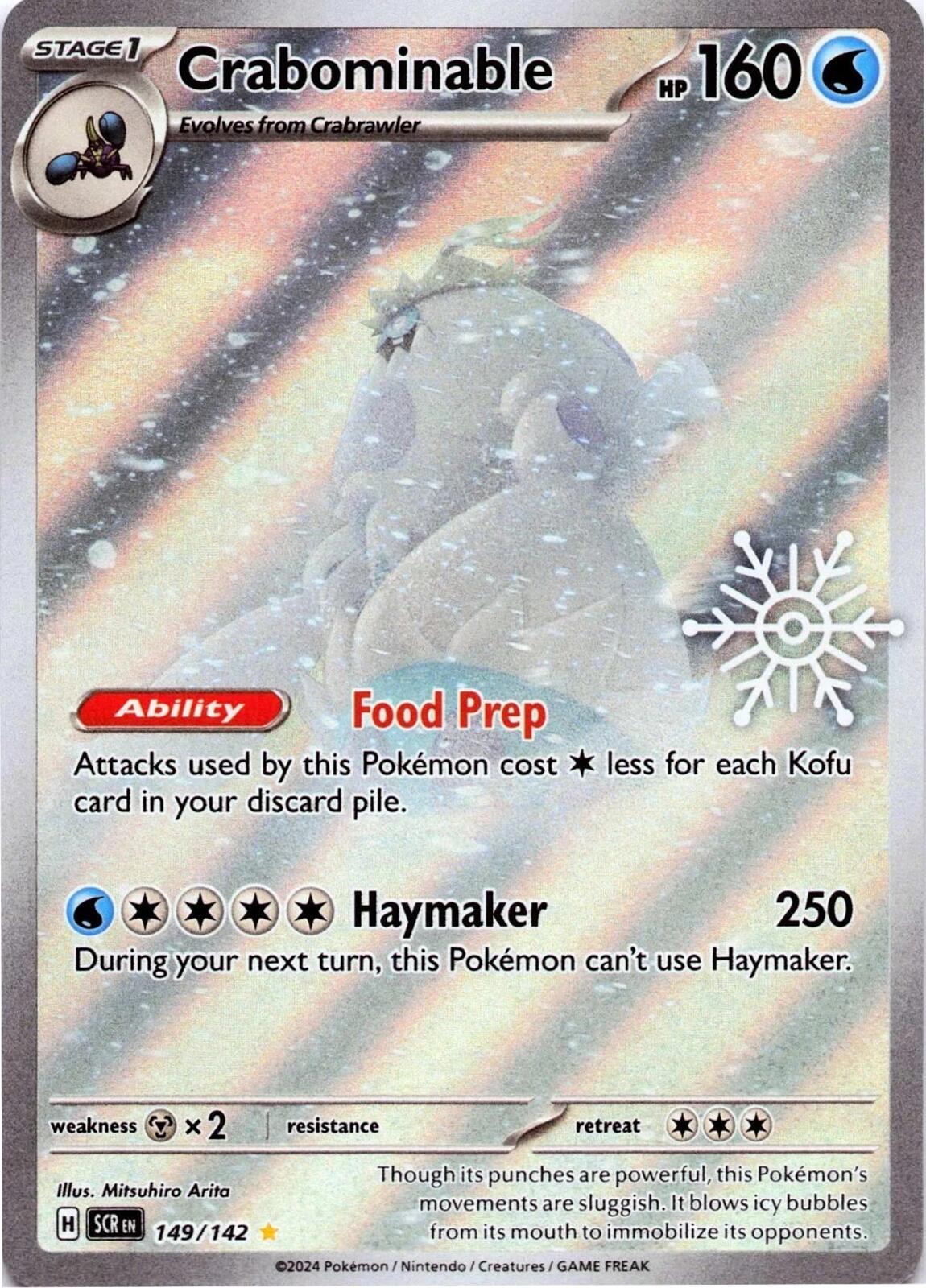 Crabominable (149/142) (Holiday Calendar) [Miscellaneous Cards] | Gamers Paradise