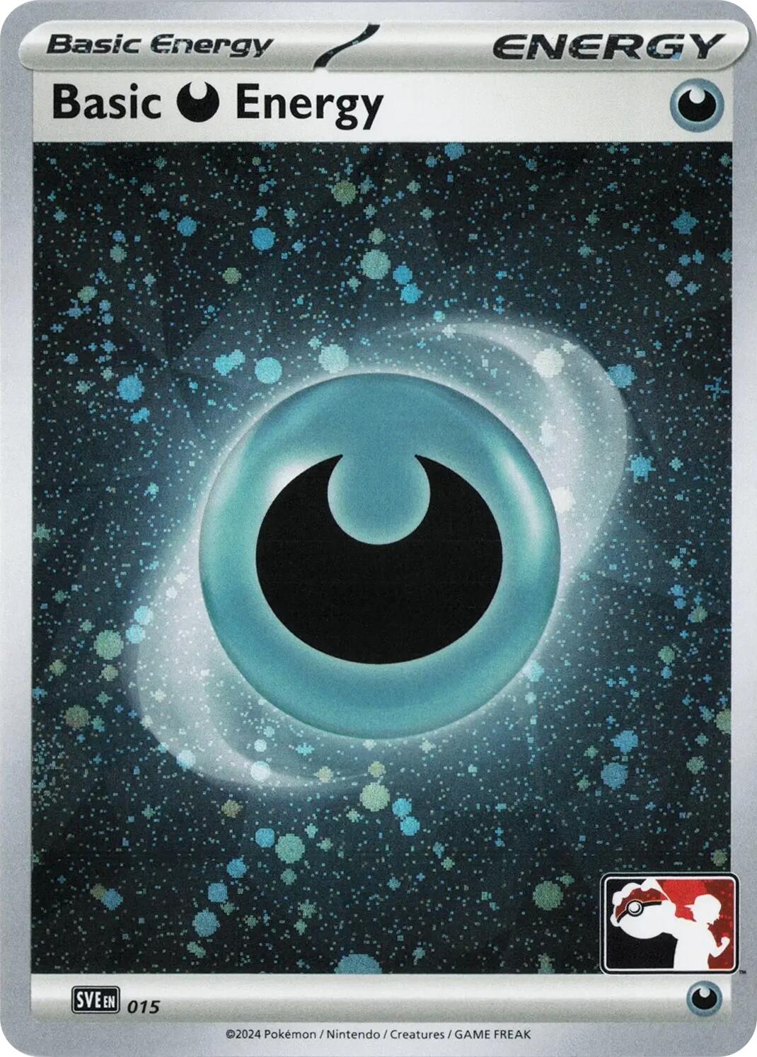Basic Darkness Energy (015) (Cosmos Holo) [Prize Pack Series Seven] | Gamers Paradise