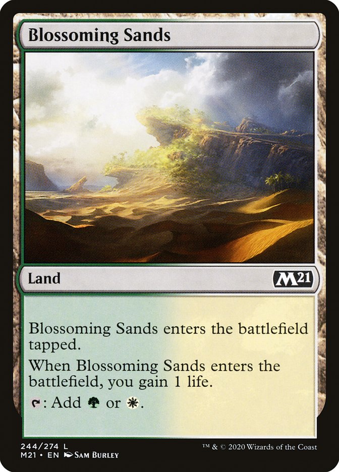 Blossoming Sands [Core Set 2021] | Gamers Paradise