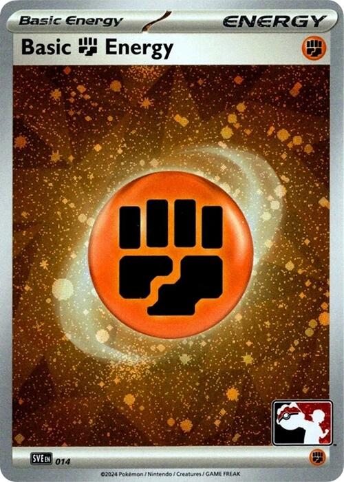 Basic Fighting Energy (014) (Cosmos Holo) [Prize Pack Series Seven] | Gamers Paradise