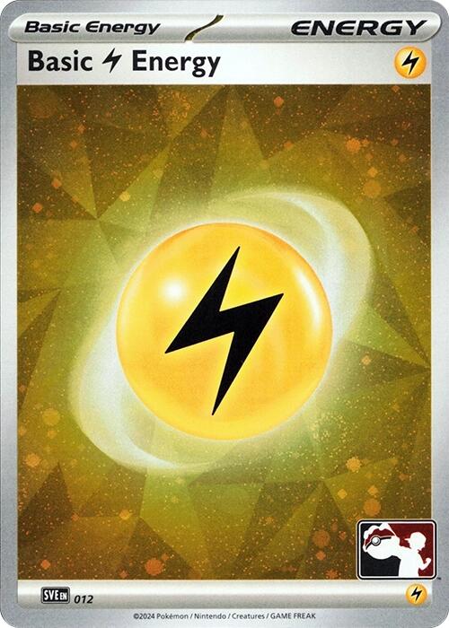 Basic Lightning Energy (012) (Cosmos Holo) [Prize Pack Series Seven] | Gamers Paradise
