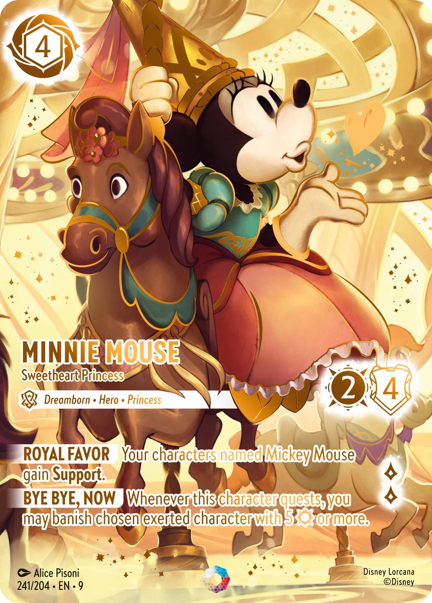Minnie Mouse - Sweetheart Princess (Iconic) (241/204) [Fabled] | Gamers Paradise