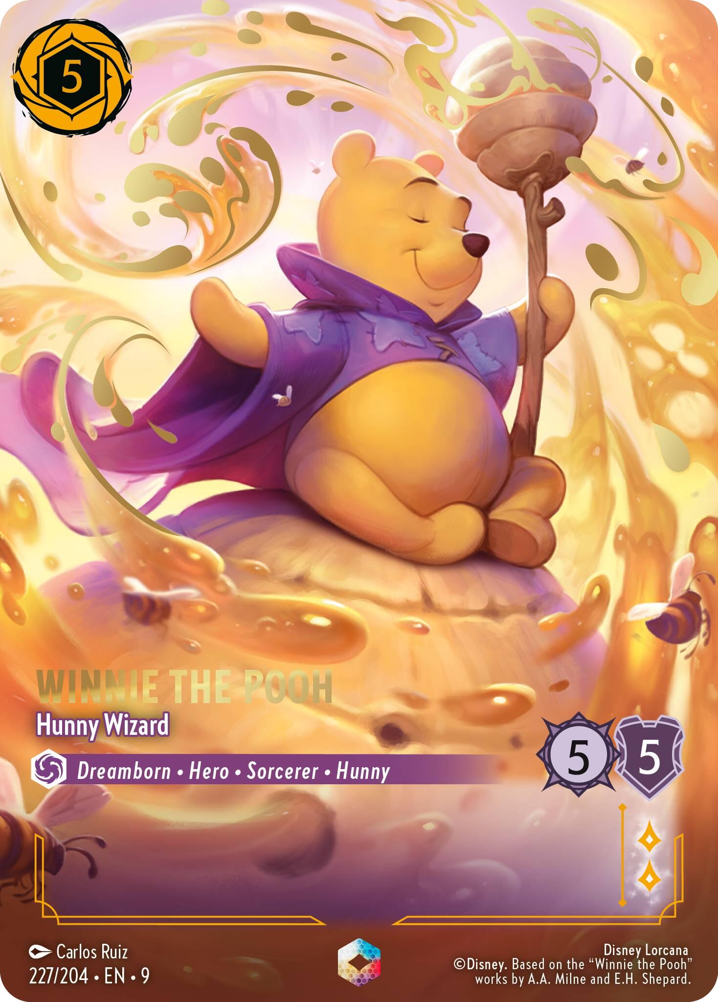 Winnie the Pooh - Hunny Wizard (Enchanted) (227/204) [Fabled] | Gamers Paradise