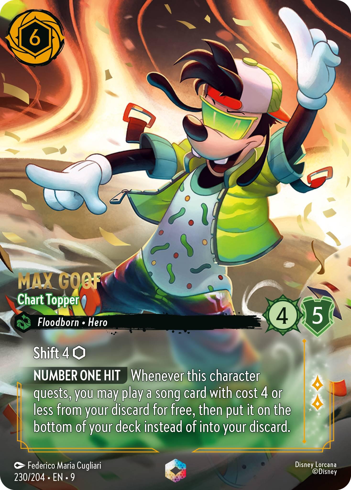 Max Goof - Chart Topper (Enchanted) (230/204) [Fabled] | Gamers Paradise