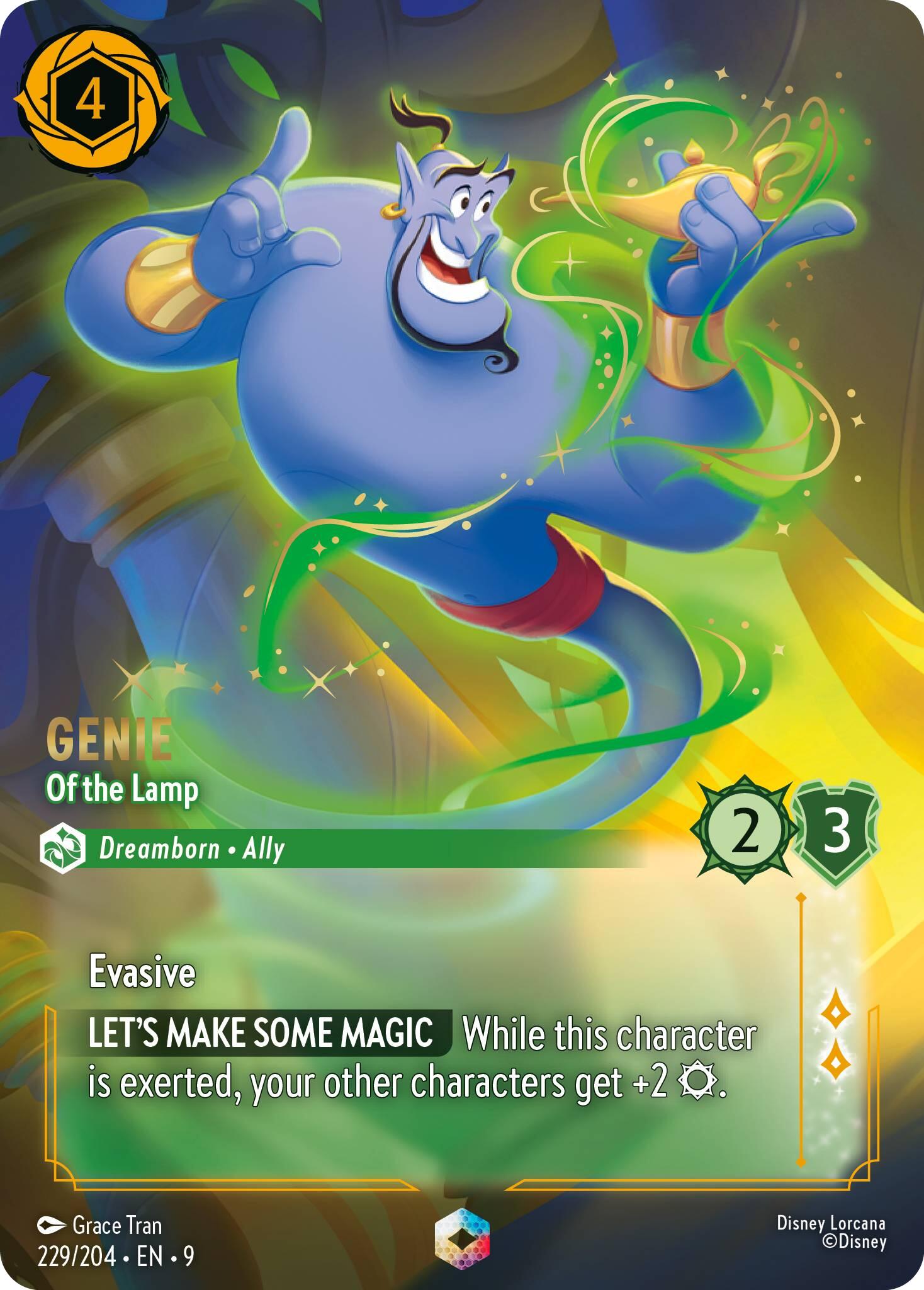 Genie - Of the Lamp (Enchanted) (229/204) [Fabled] | Gamers Paradise