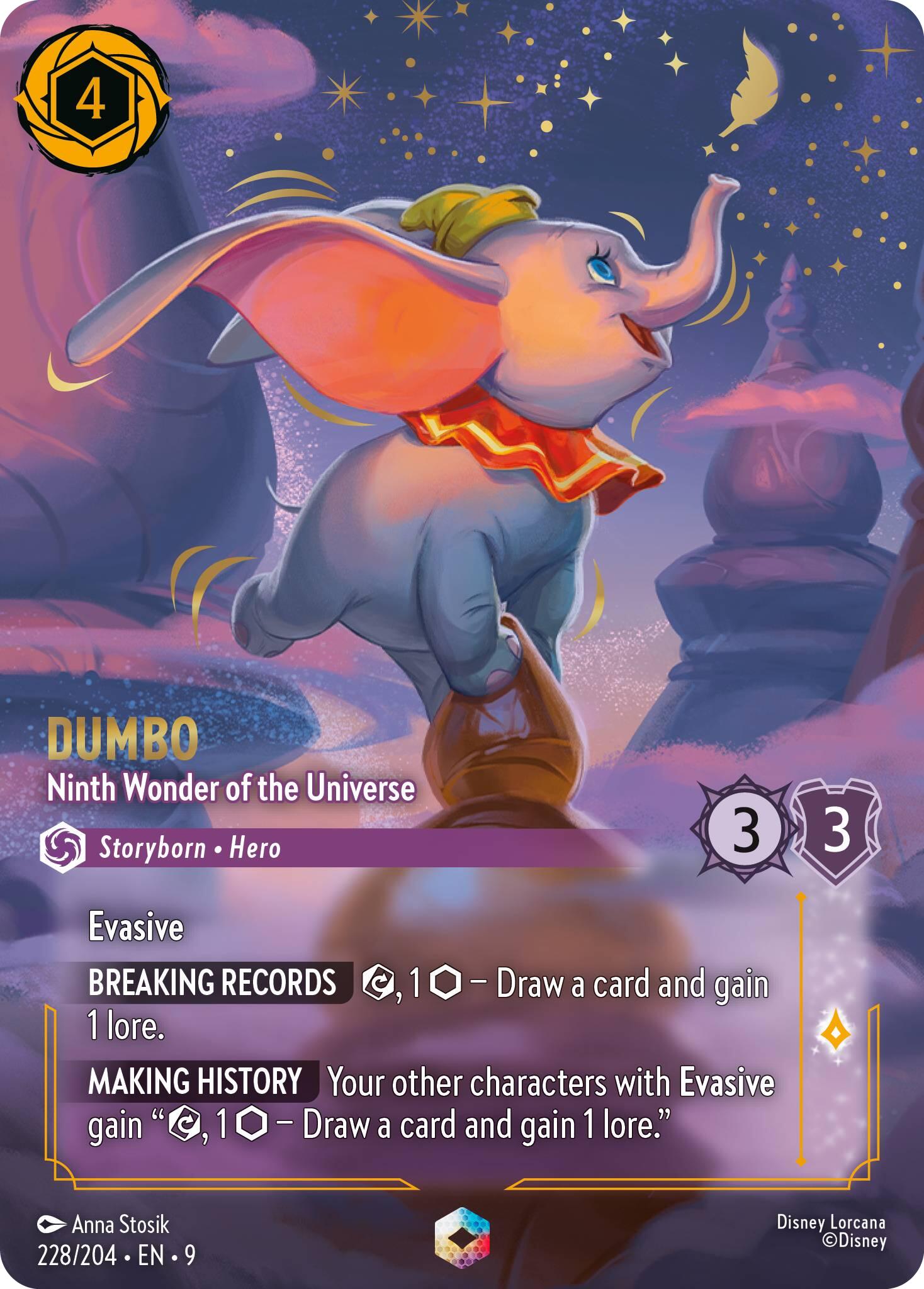 Dumbo - Ninth Wonder of the Universe (Enchanted) (228/204) [Fabled] | Gamers Paradise
