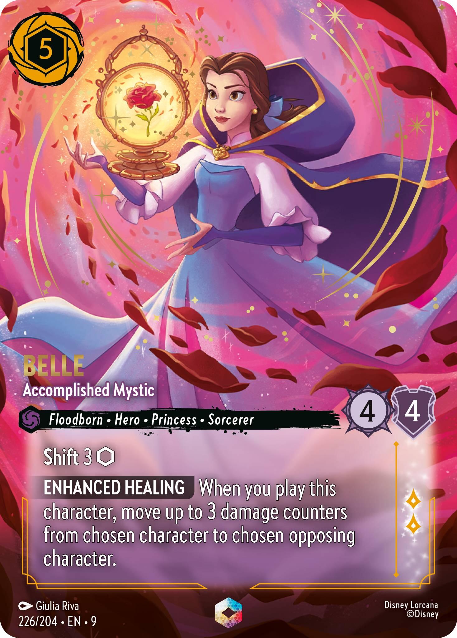 Belle - Accomplished Mystic (Enchanted) (226/204) [Fabled] | Gamers Paradise