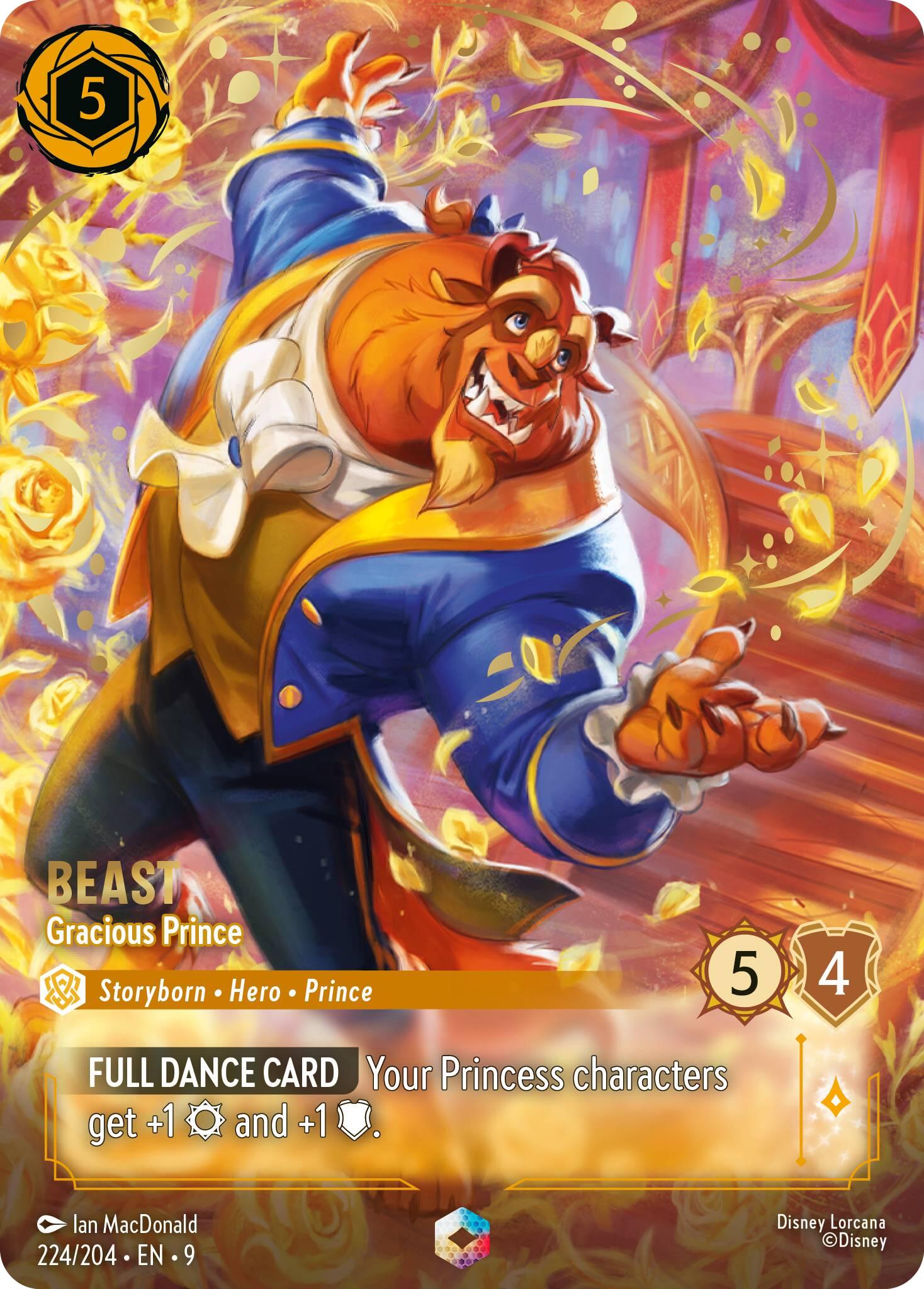 Beast - Gracious Prince (Enchanted) (224/204) [Fabled] | Gamers Paradise