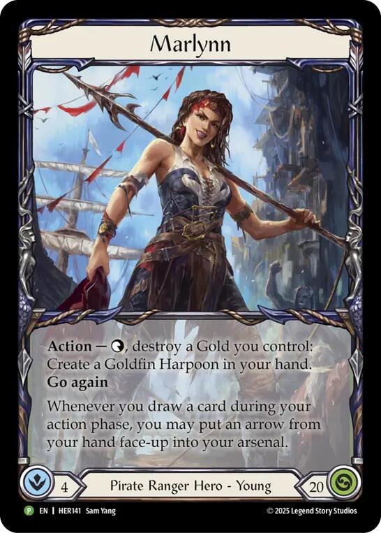 Marlynn [HER141] (Promo)  Rainbow Foil | Gamers Paradise