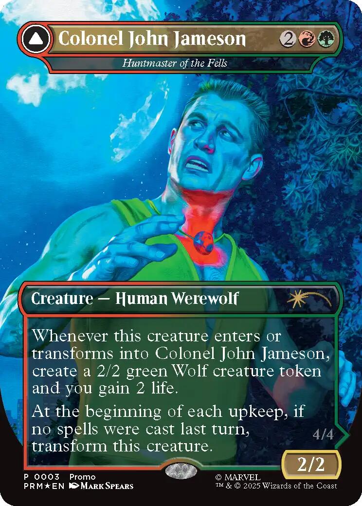 Colonel John Jameson - Huntmaster of the Fells (Borderless) [Media Promos] | Gamers Paradise