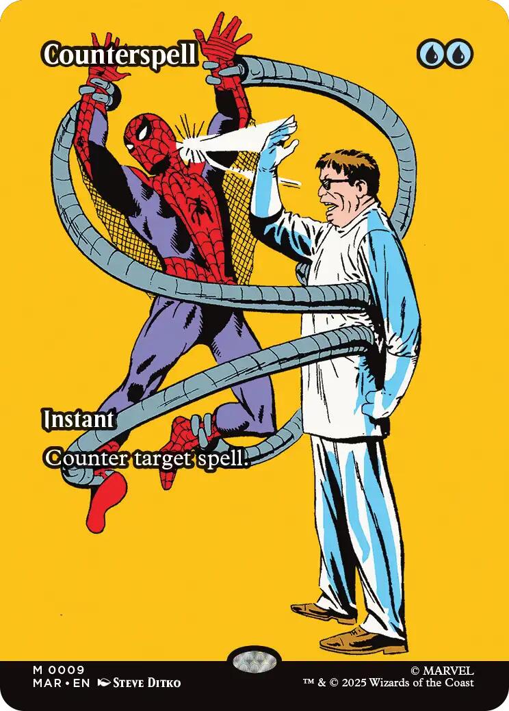 Counterspell (Borderless) [Marvel's Spider-Man: Eternal-Legal] | Gamers Paradise
