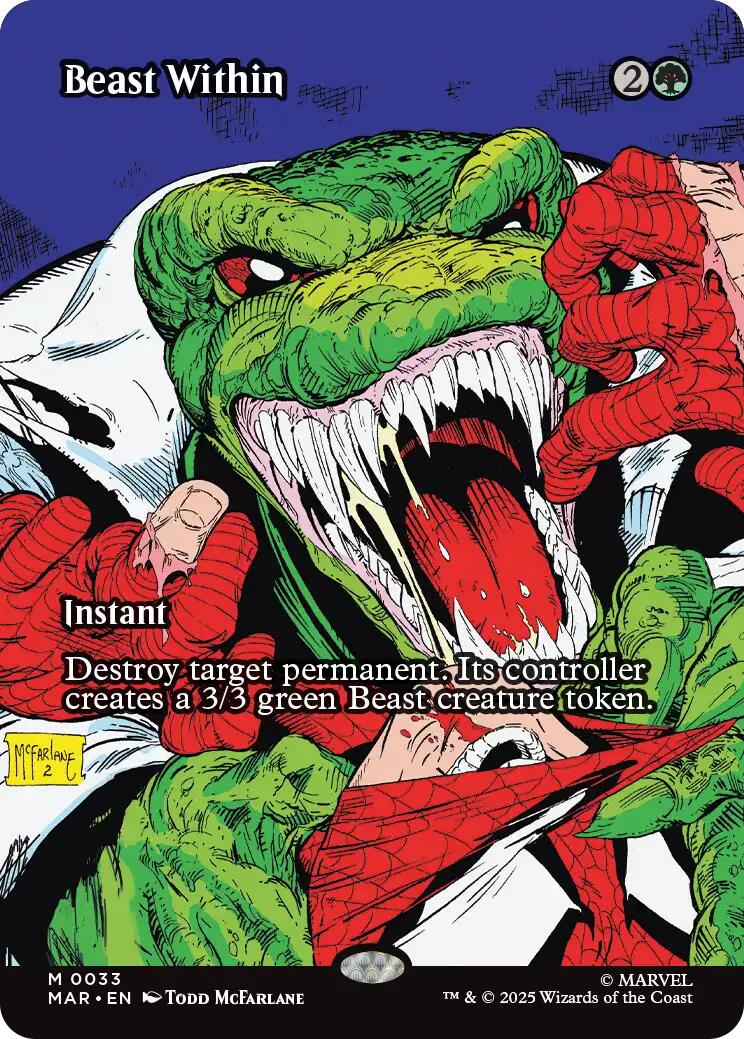 Beast Within (Borderless) [Marvel's Spider-Man: Eternal-Legal] | Gamers Paradise