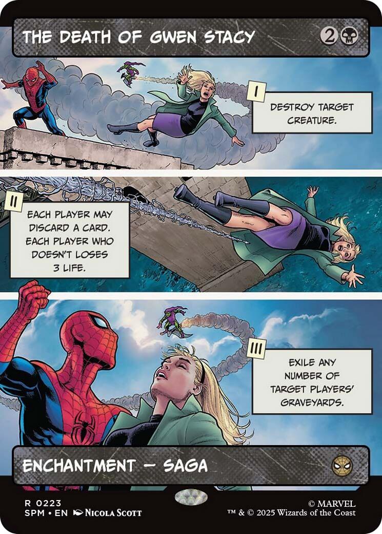 The Death of Gwen Stacy (Borderless) [Marvel's Spider-Man] | Gamers Paradise