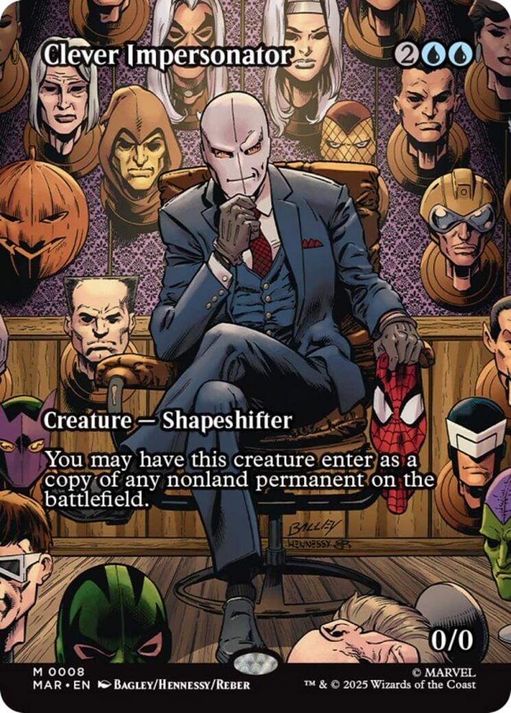 Clever Impersonator (Borderless) [Marvel's Spider-Man: Eternal-Legal] | Gamers Paradise