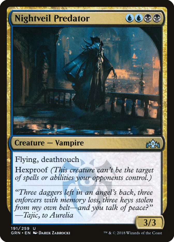 Nightveil Predator [Guilds of Ravnica] | Gamers Paradise