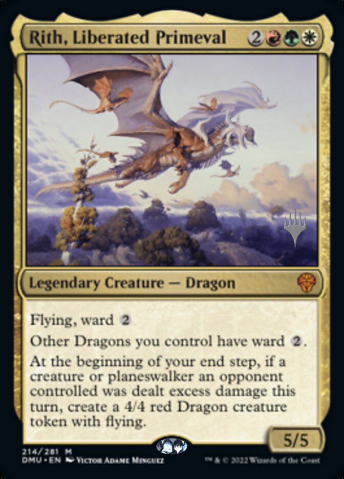 Rith, Liberated Primeval (Promo Pack) [Dominaria United Promos] | Gamers Paradise