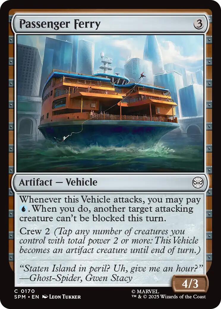 Passeneger Ferry [Marvel's Spider-Man] | Gamers Paradise