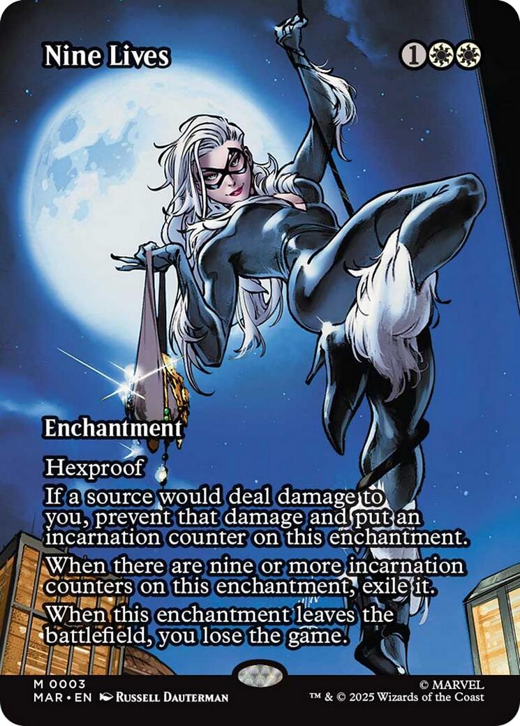 Nine Lives (Borderless) [Marvel's Spider-Man: Eternal-Legal] | Gamers Paradise