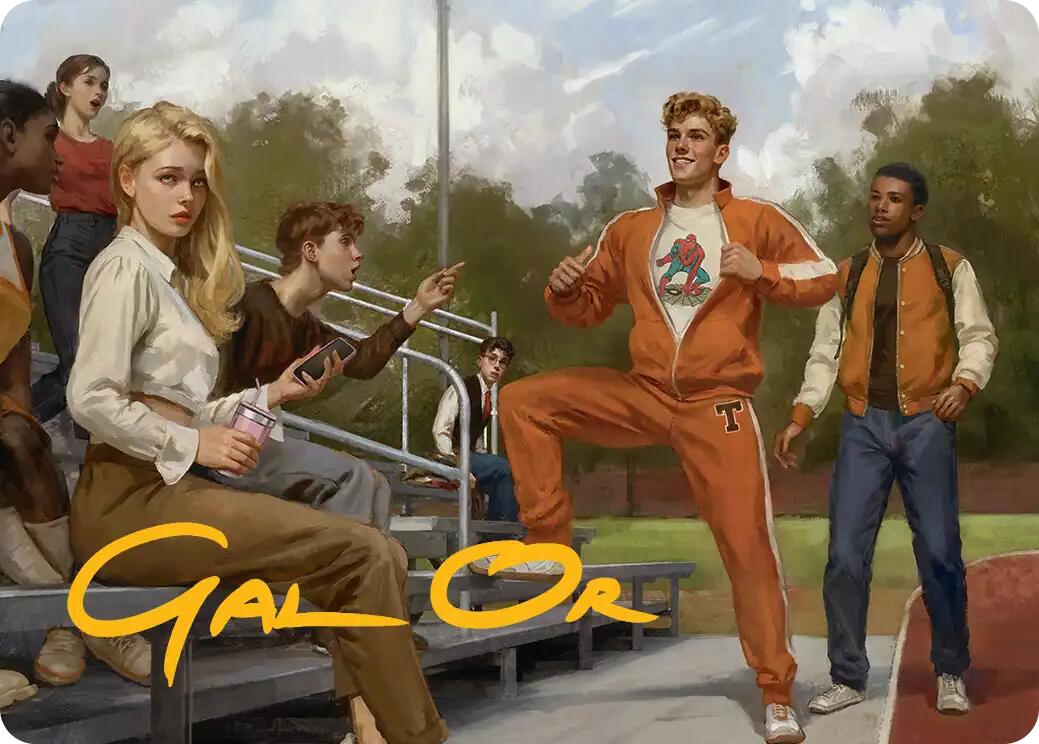 Flash Thompson, Spider-Fan Art Card (Gold-Stamped Signature) [Marvel's Spider-Man Art Series] | Gamers Paradise
