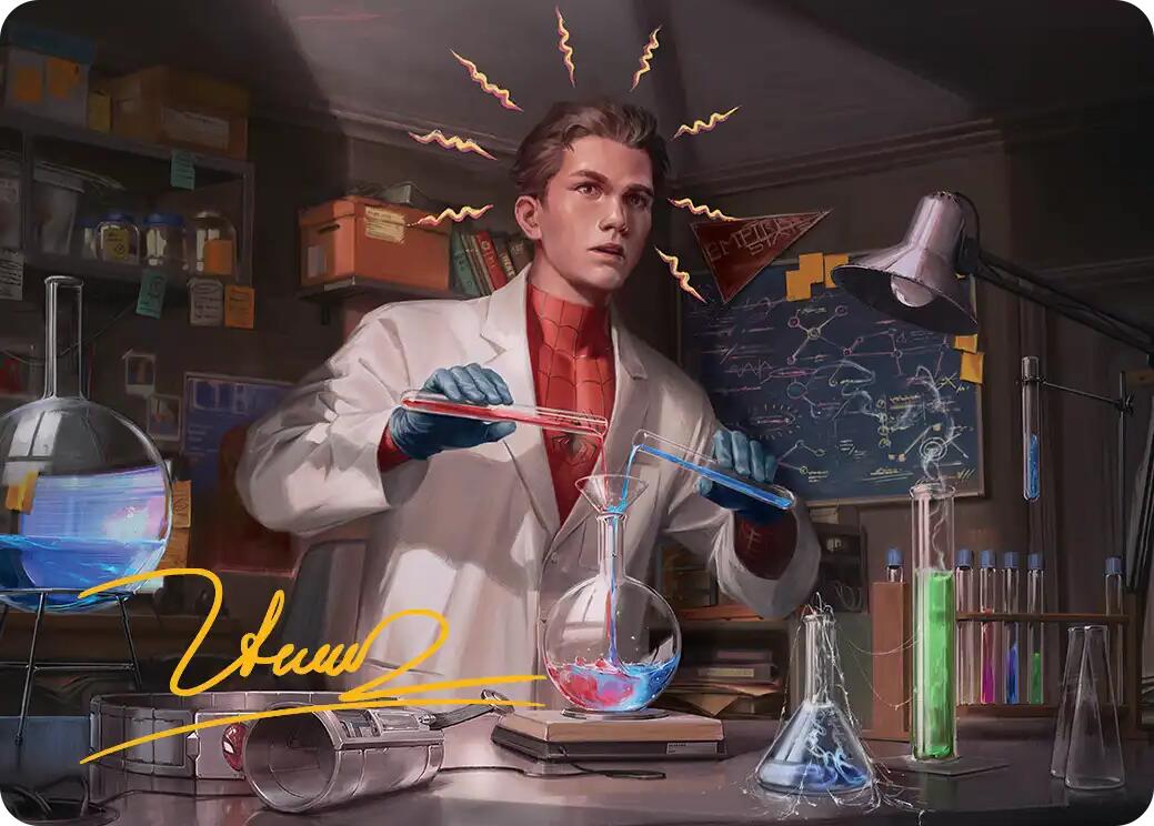Peter Parker Art Card (3/54) (Gold-Stamped Signature) [Marvel's Spider-Man Art Series] | Gamers Paradise