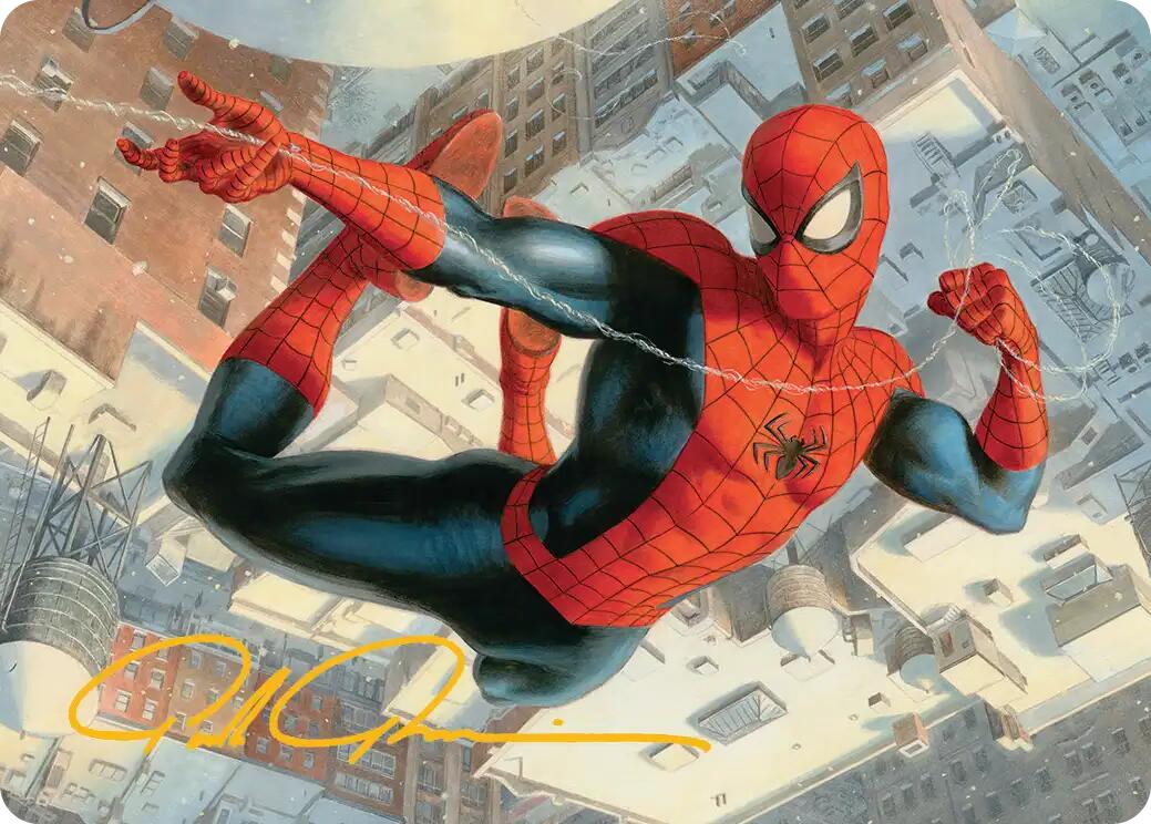 Spider-Man, Peter Parker Art Card (Gold-Stamped Signature) [Marvel's Spider-Man Art Series] | Gamers Paradise