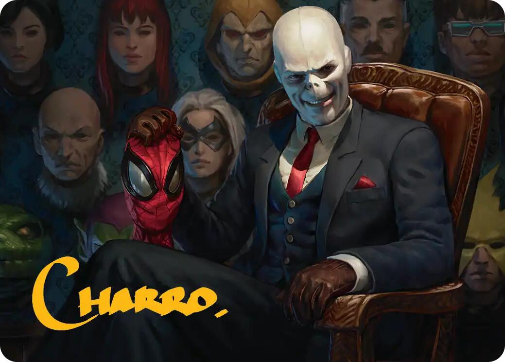 Chameleon, Master of Disguise Art Card (Gold-Stamped Signature) [Marvel's Spider-Man Art Series] | Gamers Paradise