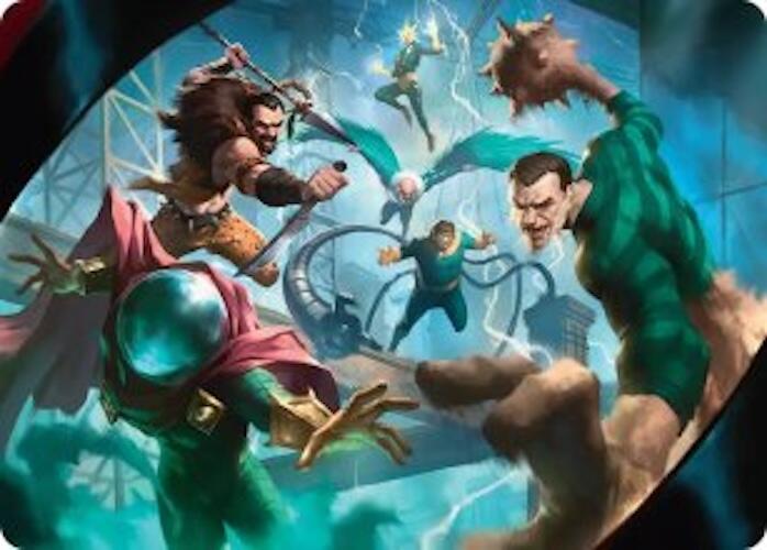 Behold the Sinister Six! Art Card (7/54) [Marvel's Spider-Man Art Series] | Gamers Paradise