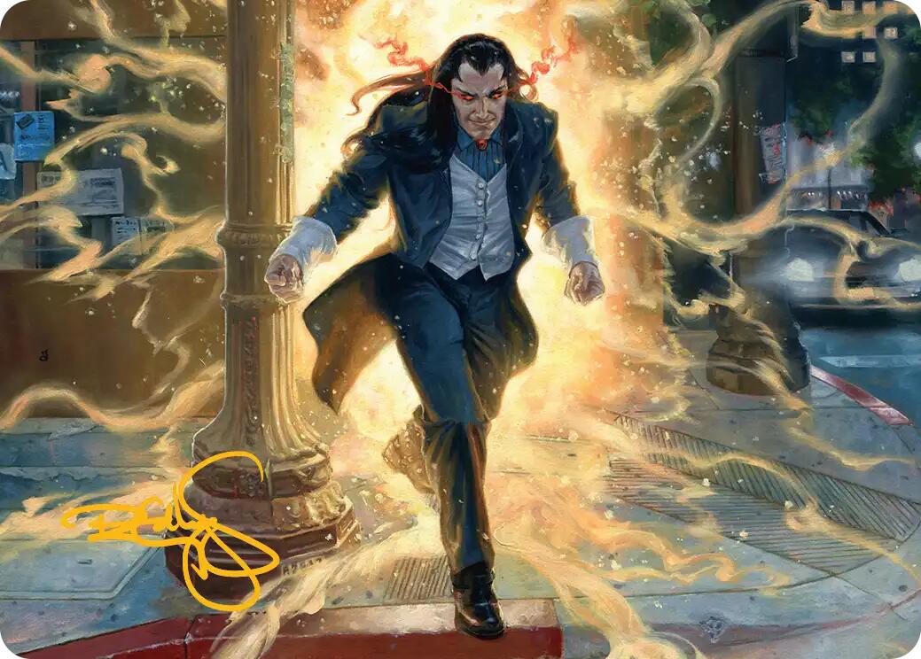Morlun, Devourer of Spiders Art Card (Gold-Stamped Signature) [Marvel's Spider-Man Art Series] | Gamers Paradise