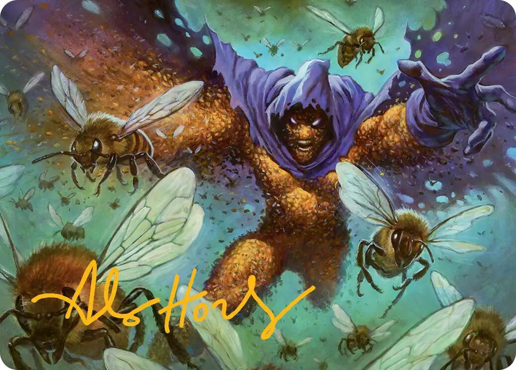 Swarm, Being of Bees Art Card (Gold-Stamped Signature) [Marvel's Spider-Man Art Series] | Gamers Paradise