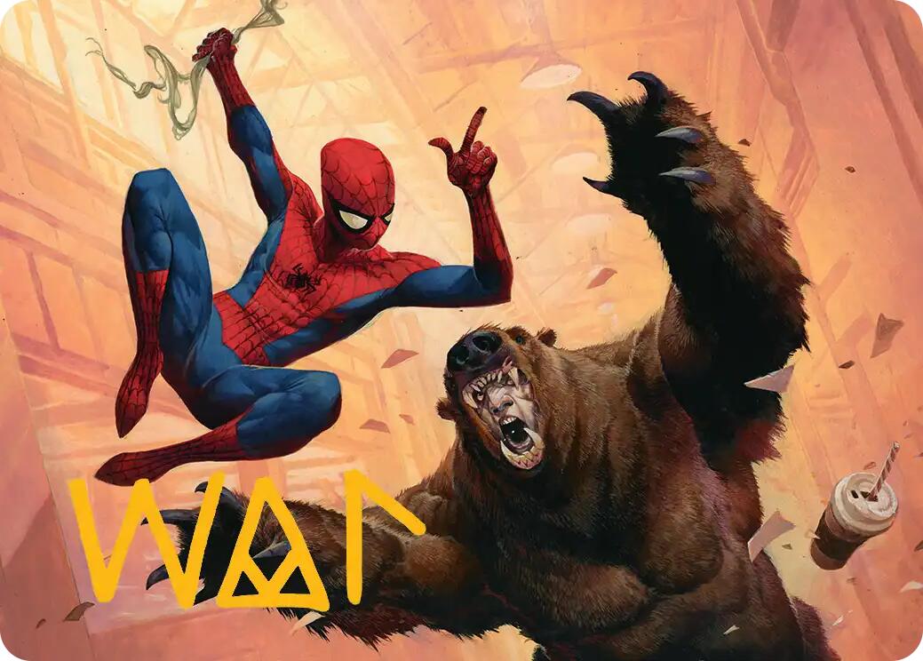 Wisecrack Art Card (Gold-Stamped Signature) [Marvel's Spider-Man Art Series] | Gamers Paradise
