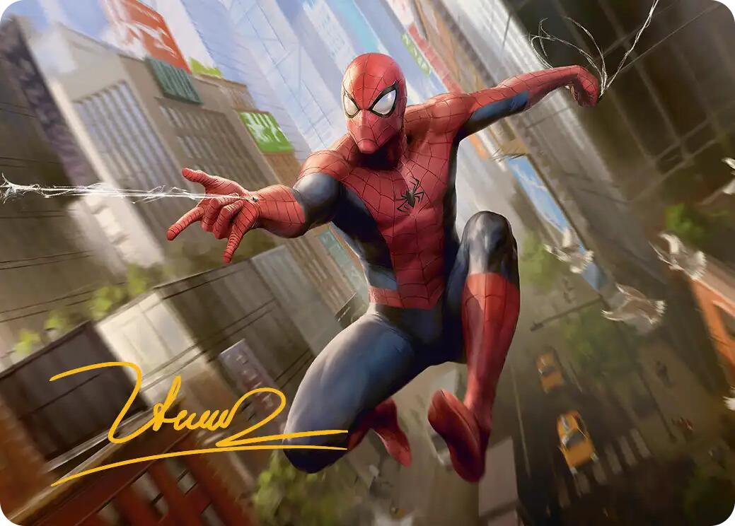 Amazing Spider-Man Art Card (24/54) (Gold-Stamped Signature) [Marvel's Spider-Man Art Series] | Gamers Paradise