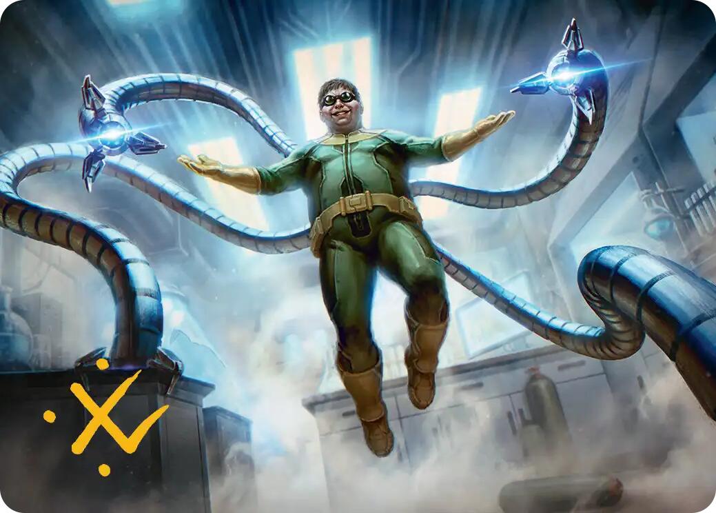 Doctor Octopus, Master Planner Art Card (25/54) (Gold-Stamped Signature) [Marvel's Spider-Man Art Series] | Gamers Paradise