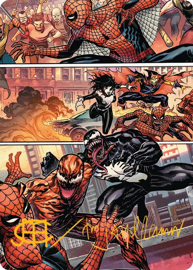 Maximum Carnage Art Card (Gold-Stamped Signature) [Marvel's Spider-Man Art Series] | Gamers Paradise