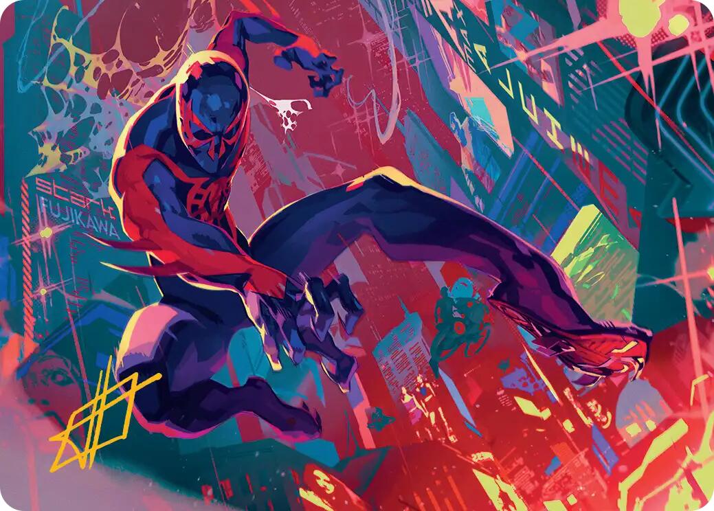 Spider-Man 2099 Art Card (Gold-Stamped Signature) [Marvel's Spider-Man Art Series] | Gamers Paradise
