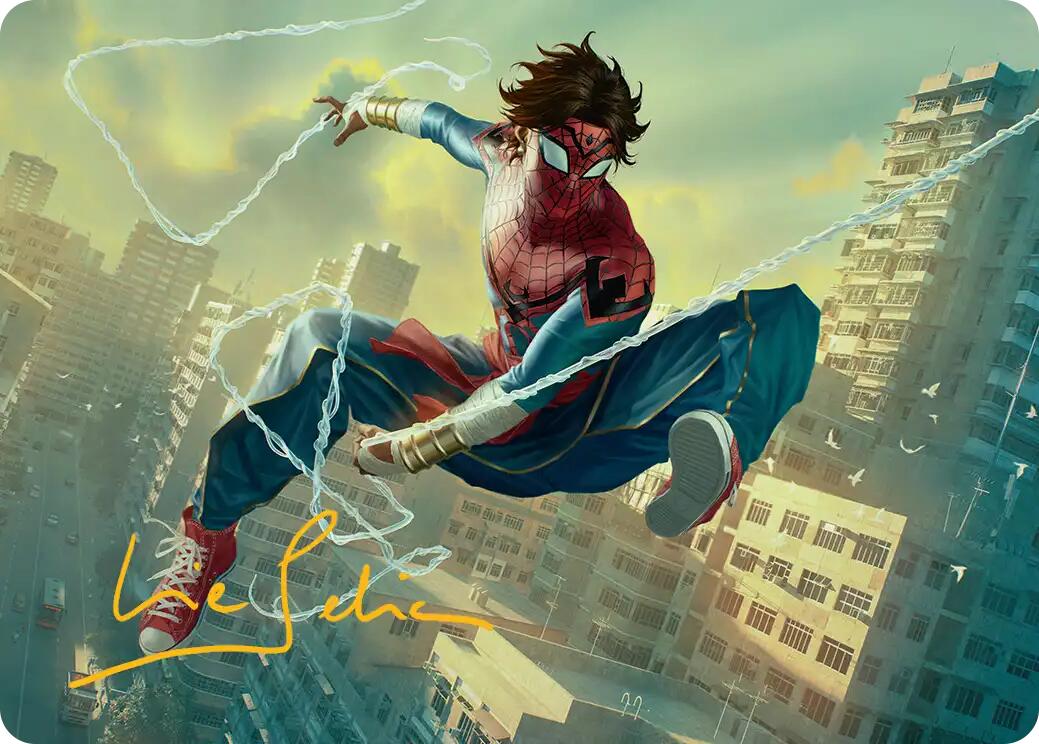 Spider-Man India Art Card (Gold-Stamped Signature) [Marvel's Spider-Man Art Series] | Gamers Paradise