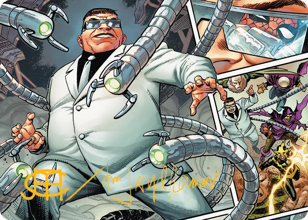 Doctor Octopus, Master Planner Art Card (48/54) (Gold-Stamped Signature) [Marvel's Spider-Man Art Series] | Gamers Paradise