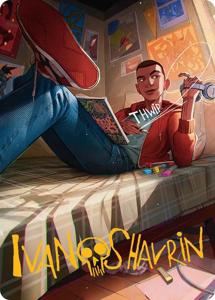 Miles Morales Art Card (Gold-Stamped Signature) [Marvel's Spider-Man Art Series] | Gamers Paradise