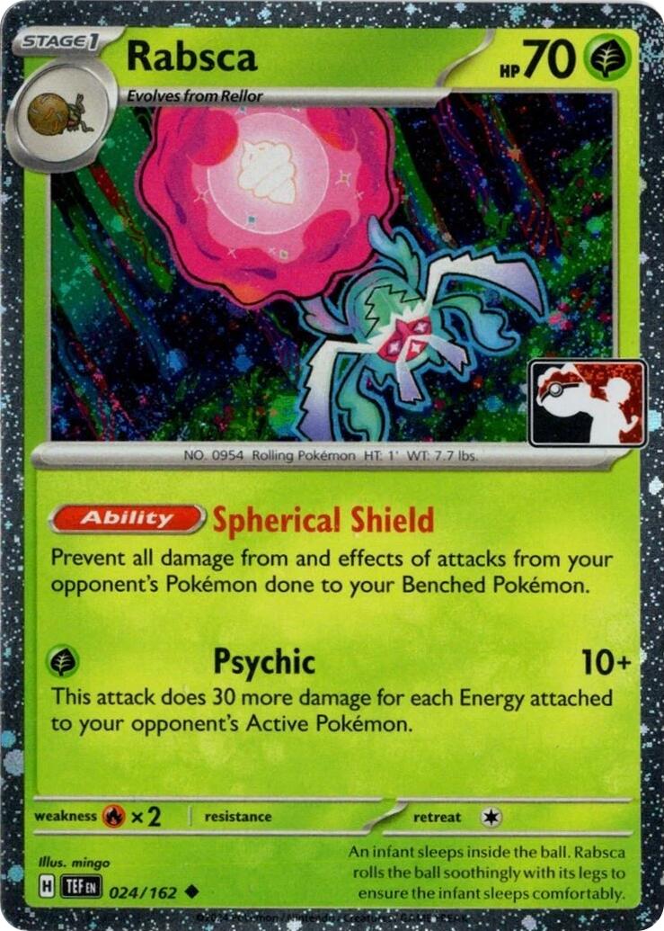 Rabsca (024/162) (Cosmos Holo) [Prize Pack Series Seven] | Gamers Paradise